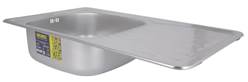 Кухонна мийка Brinex 7848 (Micro Decor) 0,8 мм