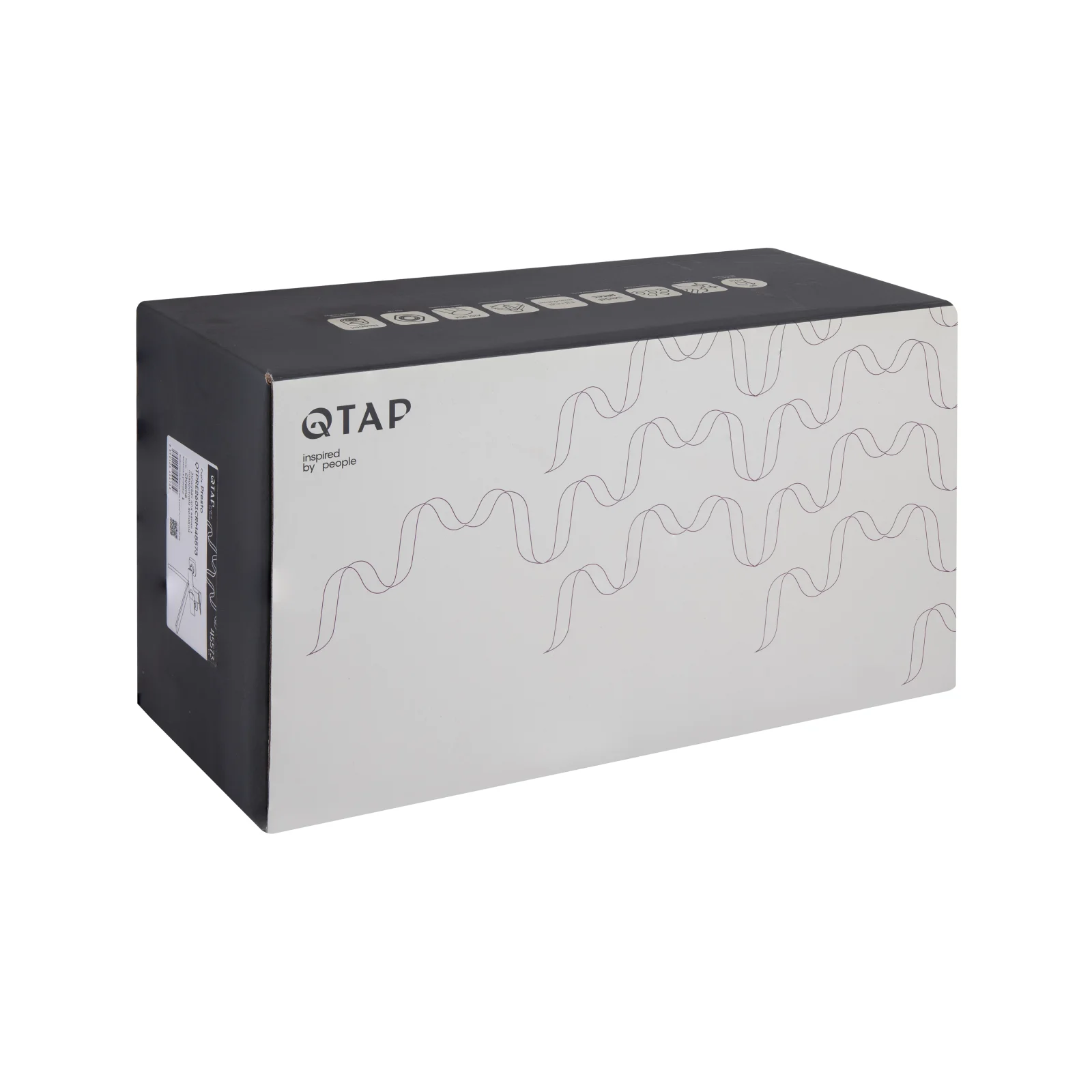 Смеситель для ванны Qtap Presto 2601 Хром - фото 7