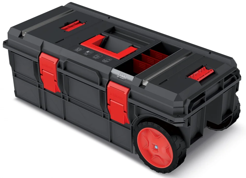 Мобільний ящик Kistenberg системи X-Block Wagon Log 80 (KXB8040WF-S411)