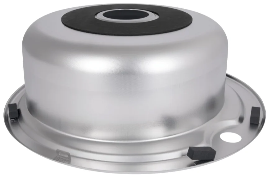 Кухонна мийка Brinex 510-D 0,8 мм (Satin)