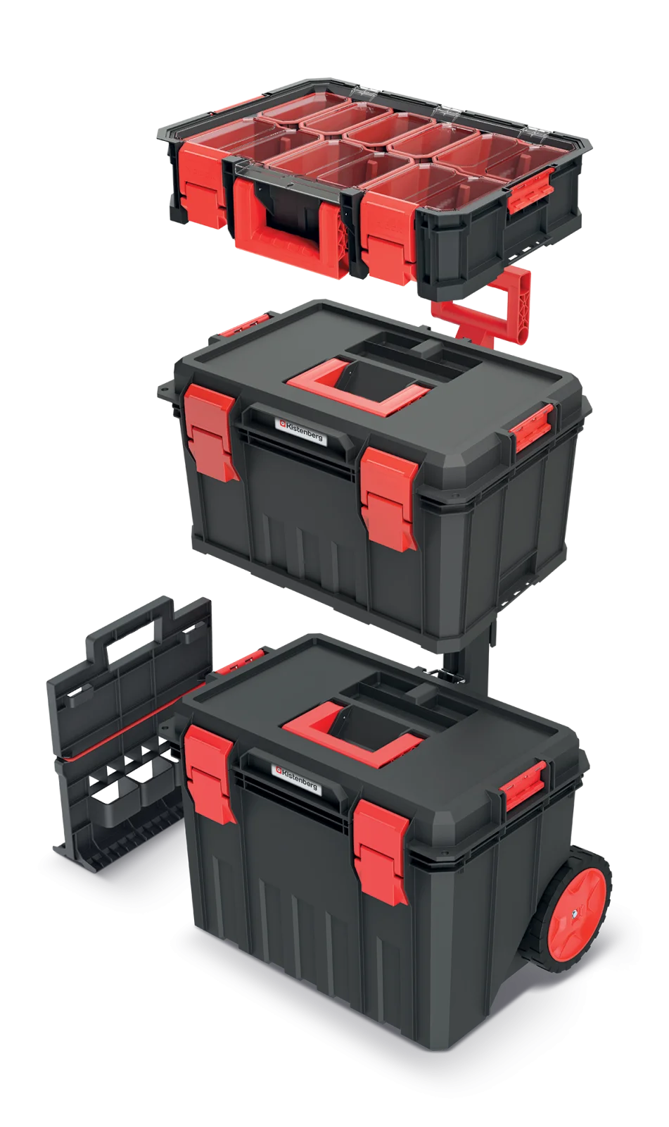 Набор ящиков для инструментов 4 в 1 Modular Solution Kistenberg (KMSS553585B)