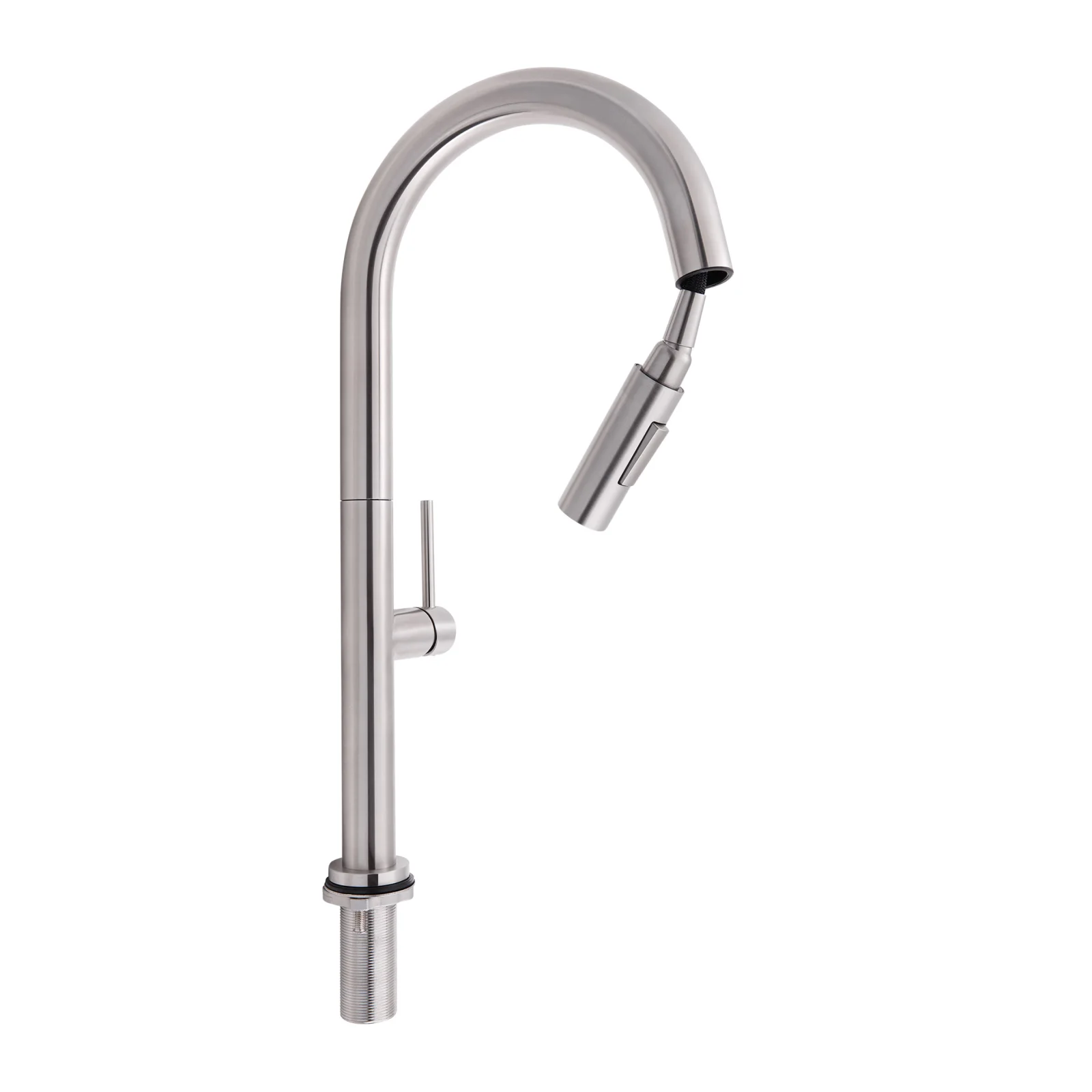Смеситель для кухни Qtap Lenicka 9138103UN Никель - фото 3