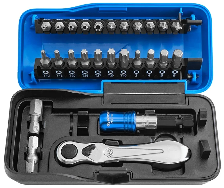 Набір біт King Tony 1/4" TORX, PH, PZ, HEX 26 од. (1026CQ-AM)