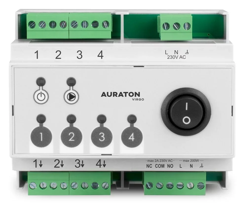 Коммутационный блок для теплого пола Auraton Virgo - фото 2