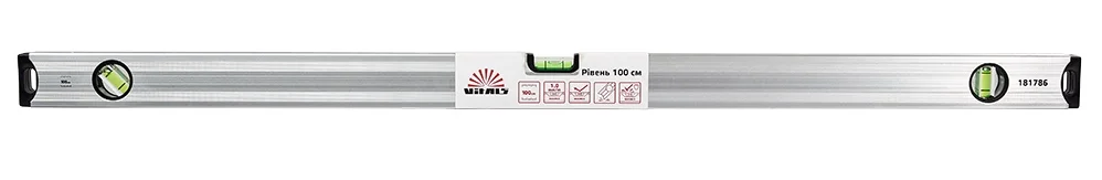 Рівень 3 капсули алюмінієва рамка 100 см Vitals (181786)