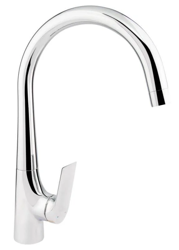 Змішувач для кухонної мийки Q-tap Elegance CRM 007F