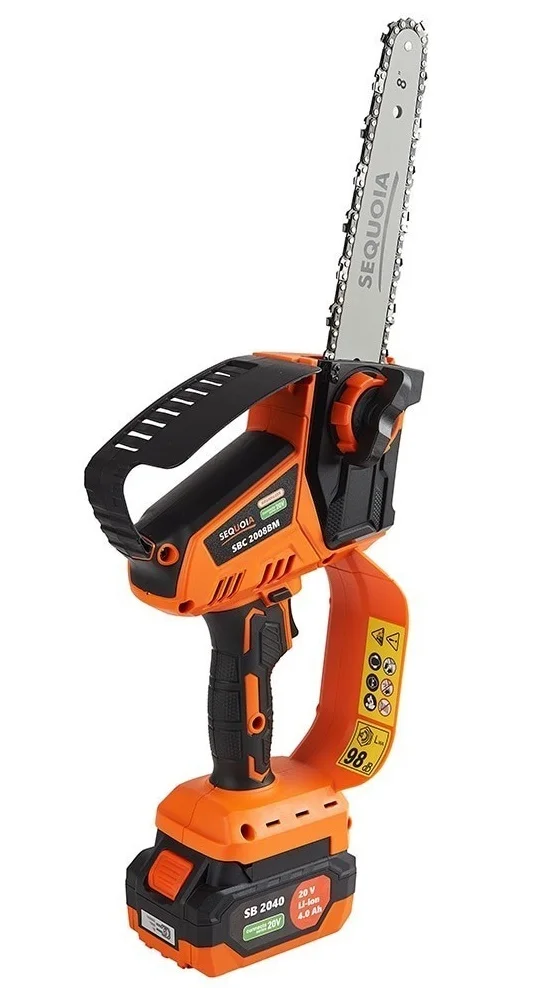 Міні-пилка ланцюгова акумуляторна 20 см 20 В Sequoia (SBC2008BM-EV)