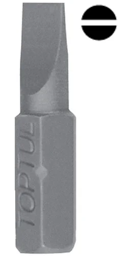 Біта Toptul 1/4" L25мм SL3x0.5 (FSAA0803)