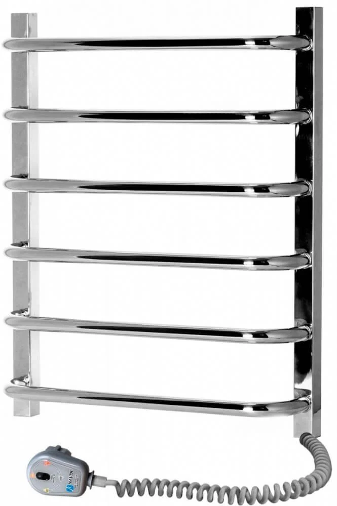 Рушникосушарка електричний Navin Симфонія Квадро 480 х 600 (терморегулятор) нерж