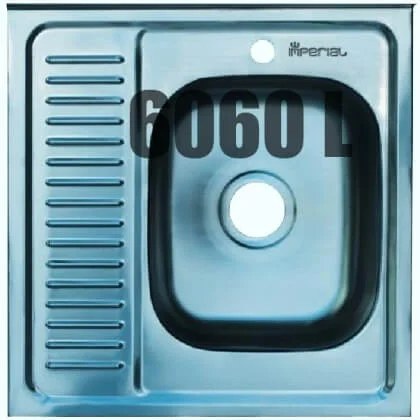 Кухонна мийка Imperial 6060-L (матова)