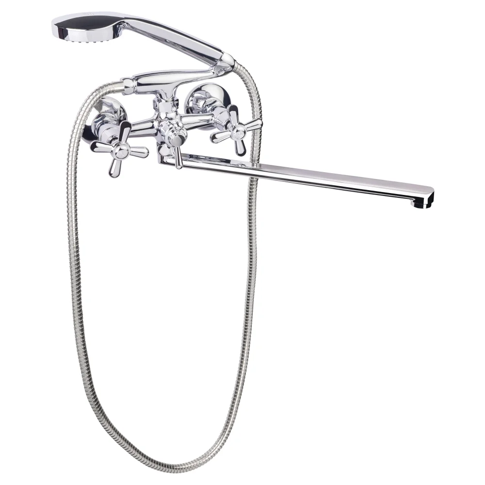 Змішувач для ванни Lidz Dominox 15 143 Хром