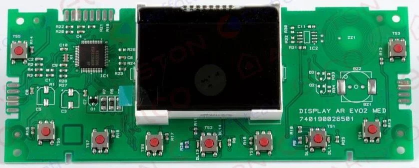 65115776 Плата дисплея на газовий котел Ariston CLAS X, CLAS ONE