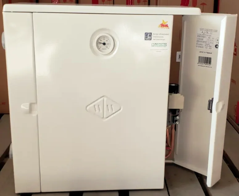 Котел газовий парапетний Геліос АОГВ (правий) 7.4 кВт