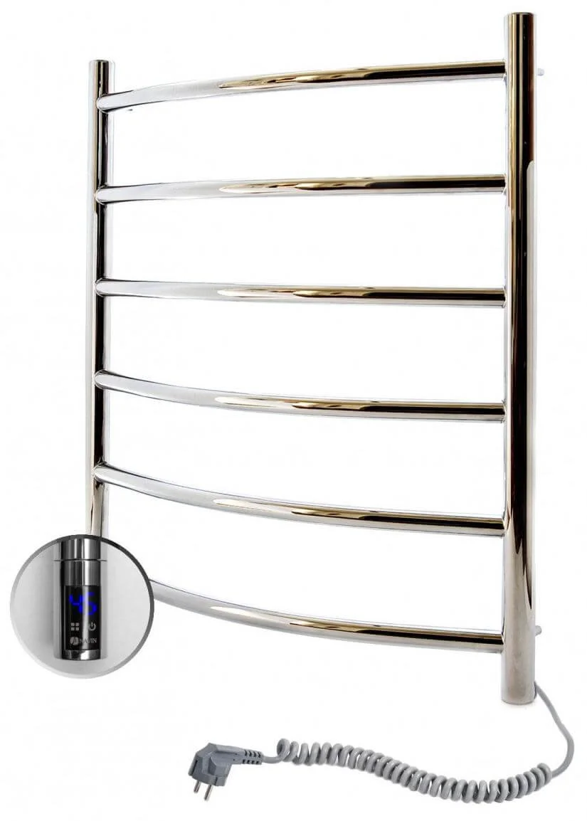 Рушникосушка електрична Navin Камелія 480 х 600 (терморегулятор) нерж