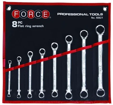 Набір накидних ключів 6-22 мм 8 од. Force (50821A)
