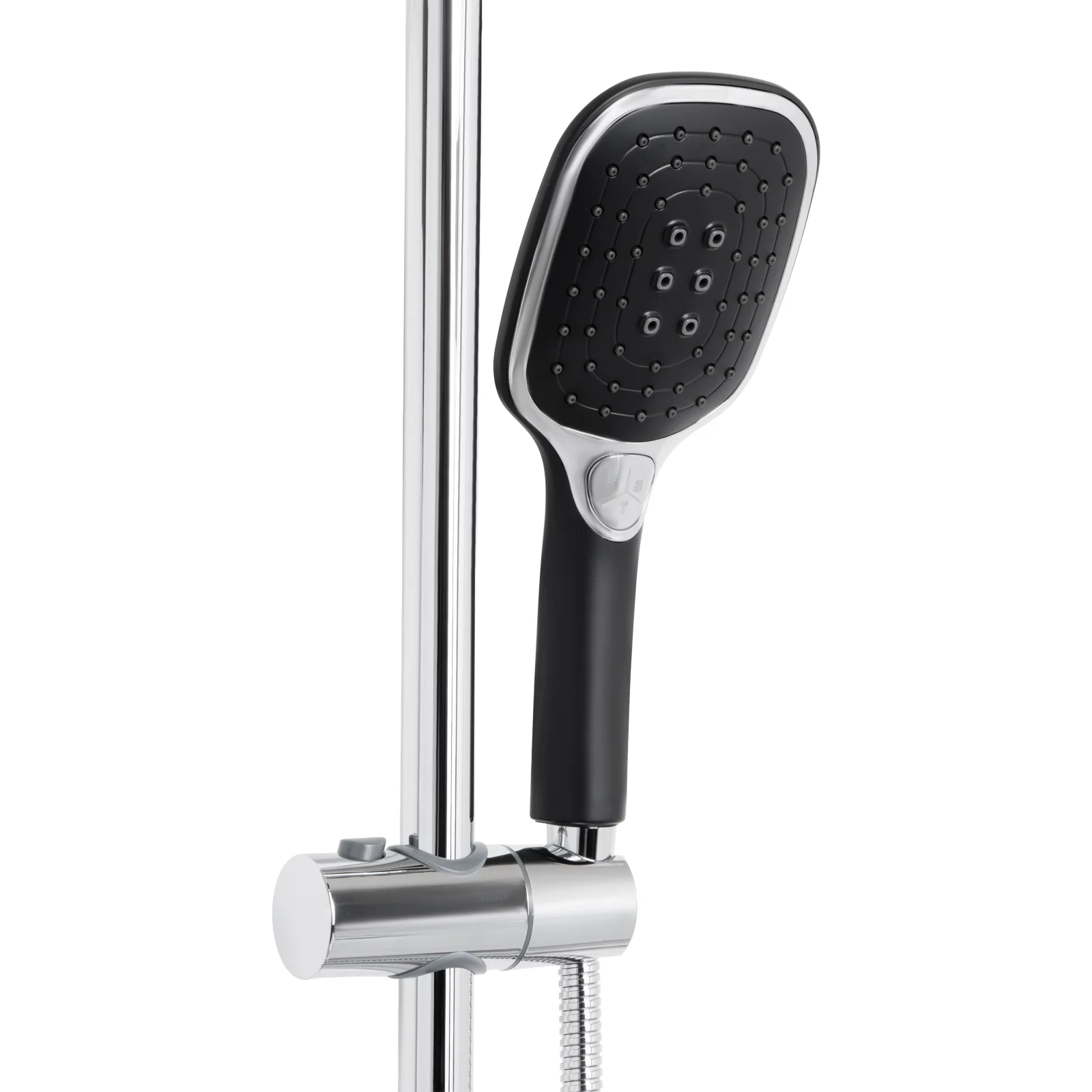 Душевая система Qtap Grand 1004 Хром / Черный - фото 5
