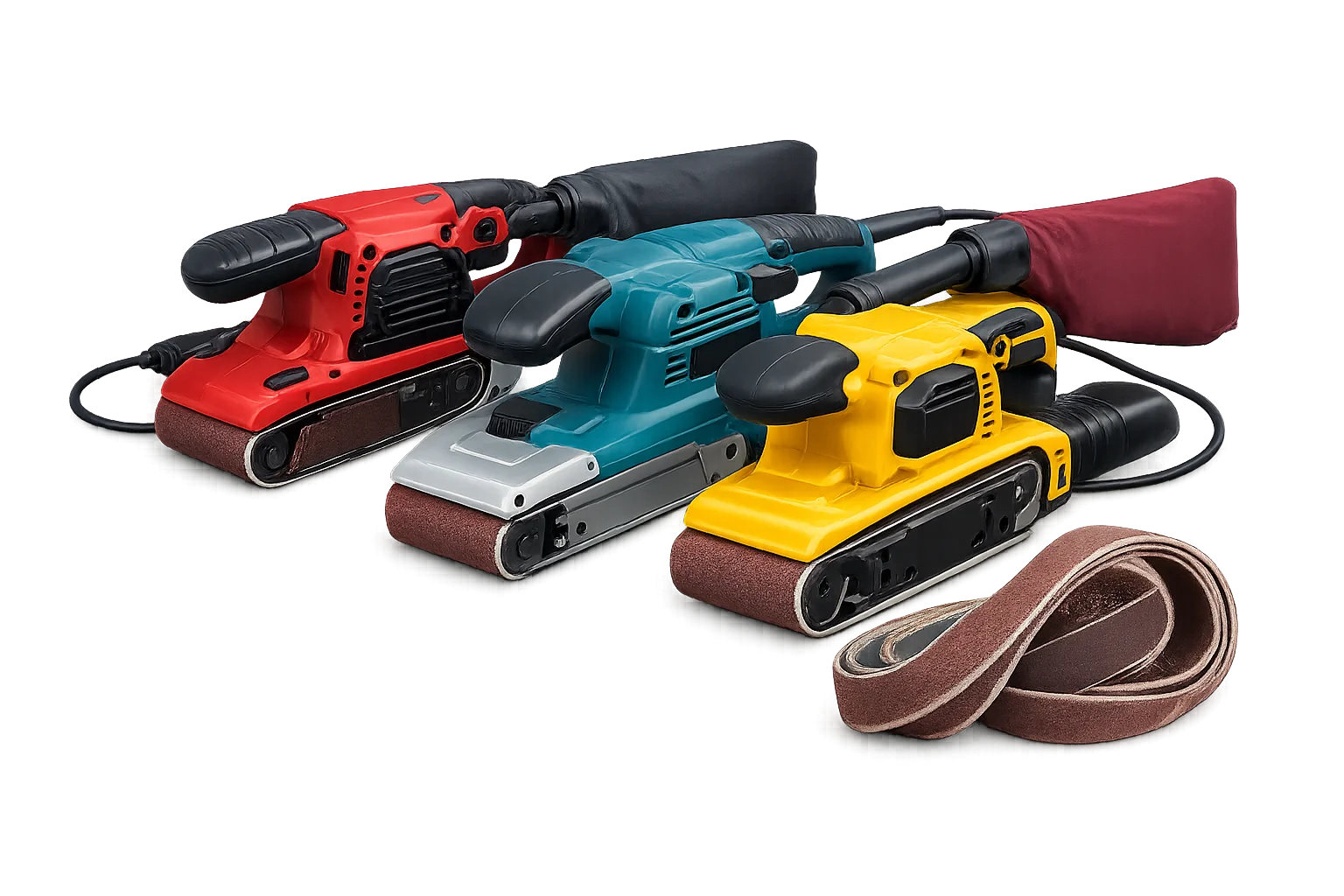 Стрічкові шліфмашини