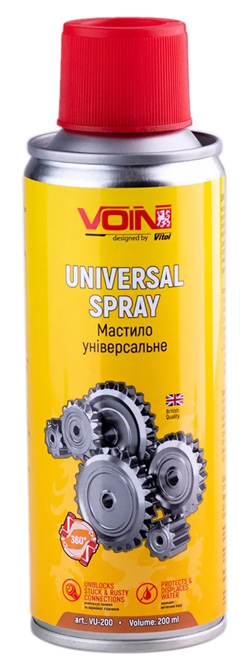 Мастило універсальне (аерозоль) 200 мл Voin (VU-200)