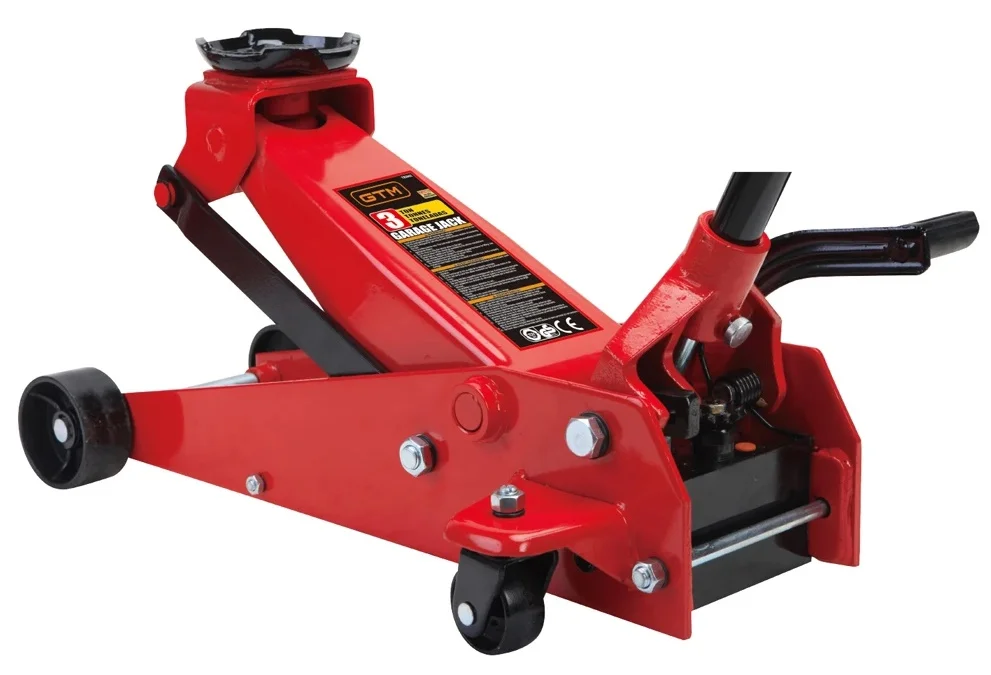 Домкрат гідравлічний підкатний з педаллю 3.5т GTM T83502