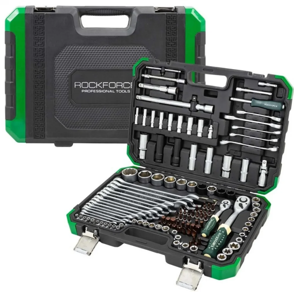 Набір інструментів 6-гранний 131 од 1/4", 1/2" Rockforce (RF-41252-5 Premium)