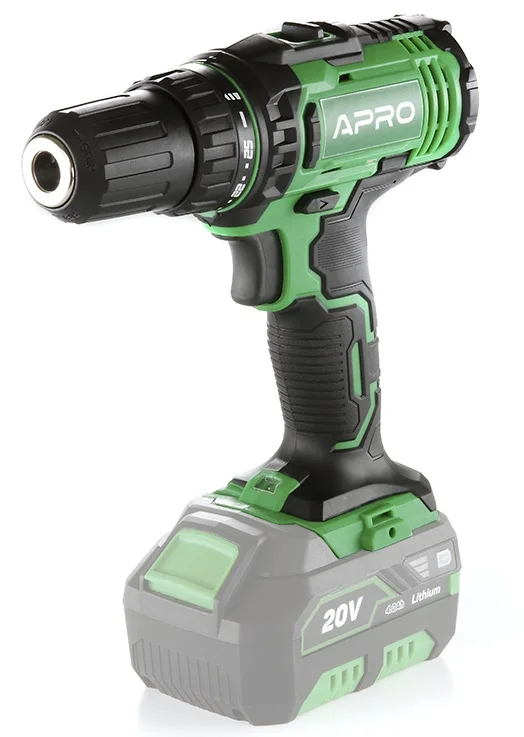 Дриль-шурупокрут акумуляторний Apro 20DK (895035)