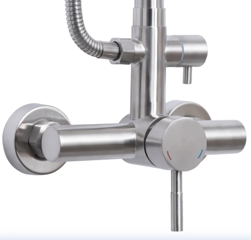 Душова система для кабіни Lidz Aria 1020 Nickel - фото 3