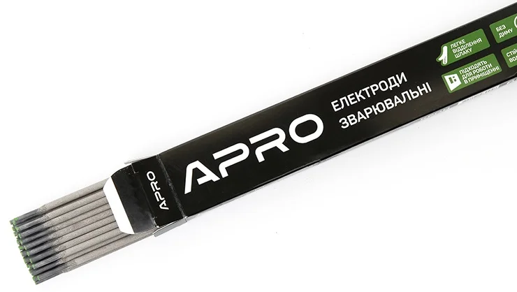 Електроди зварювальні 3мм 1кг Apro Е 60/13 (699906)