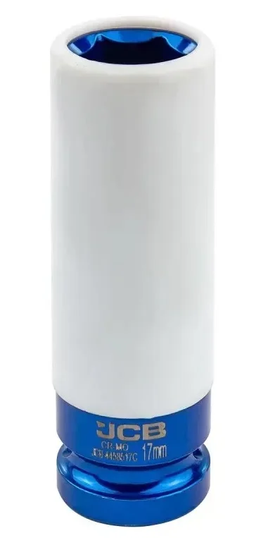 Головка торцева глибока для легкосплавних дисків 17 мм 1/2" JCB Tools (JCB-4458517C)