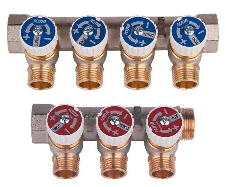 Колектор Icma 3/4" 2 виходи №227