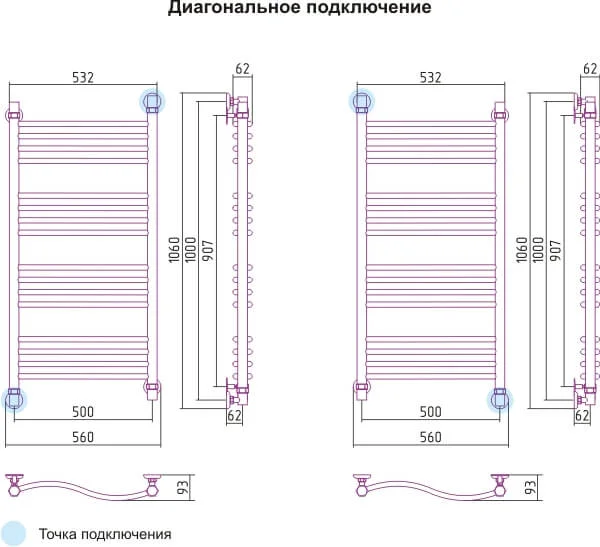 Сунержа Флюїд 500 х 1000 (хамелеон)
