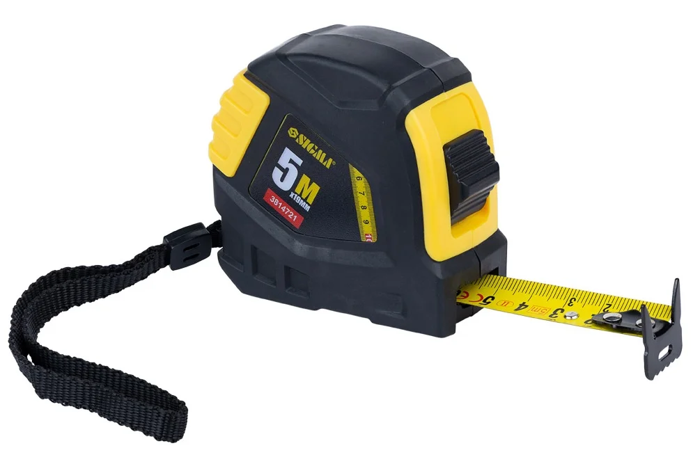 Рулетка прогумована 5 м х 19 мм Sigma (3814721)
