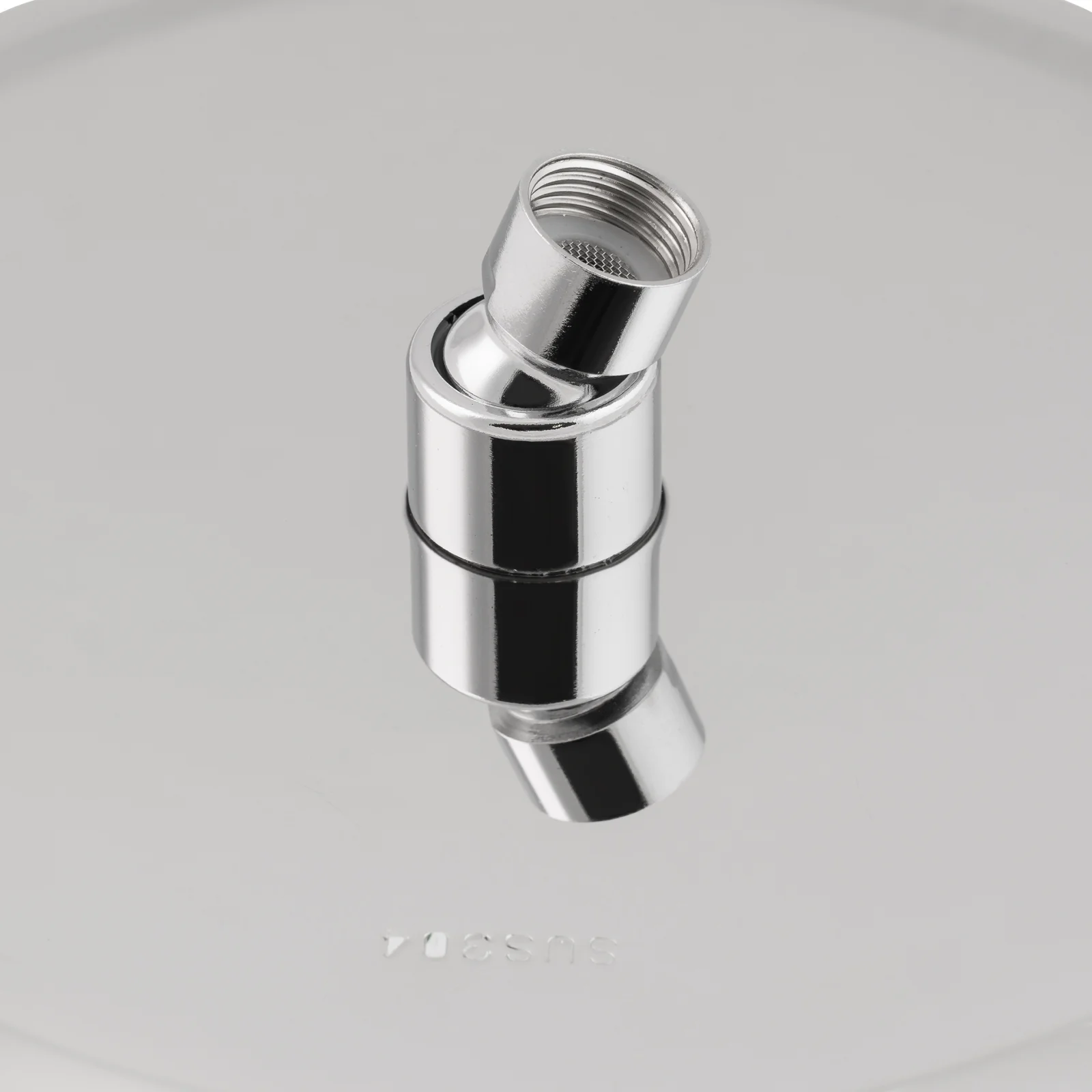 Лейка для верхнего душа Lidz Niagara 125 круглая 245 мм (51 10 103 25) Chrome - фото 2