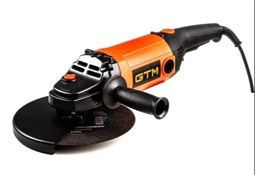 Кутова шліфувальна машина (болгарка) з плавним пуском 230мм 2300Вт 6500об/хв GTM (AG-230/2300M)