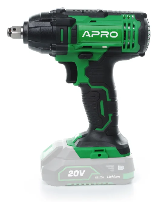 Гайковерт аккумуляторный Apro 1/2" 300 Нм 3000 об/мин 20W (895338) - фото 2