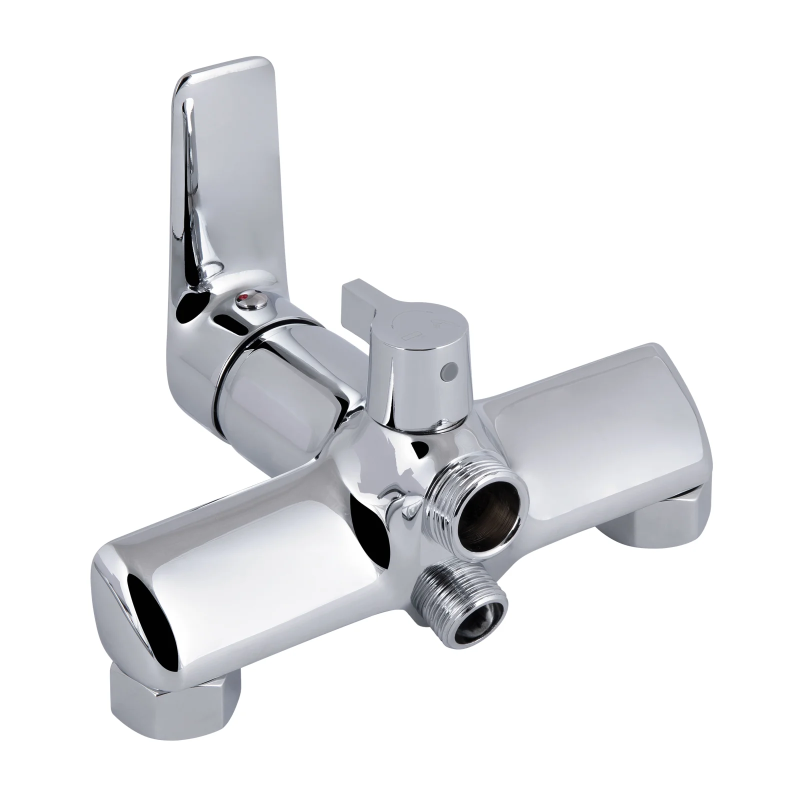 Смеситель для ванны Qtap Leo New 2601 Хром - фото 3