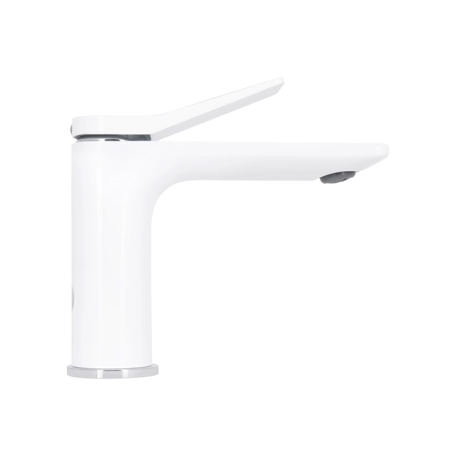 Смеситель для раковины Qtap Presto 270 Хром / Белый - фото 4