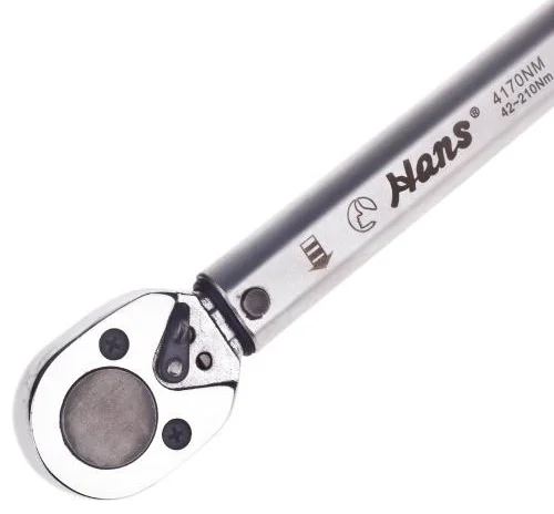 Динамометрический ключ 1/2" 42-210Нм Hans - фото 3