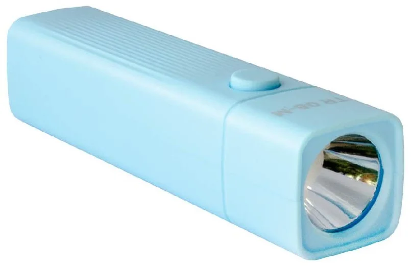 Ліхтар акумуляторний світлодіодний 1 Вт блакитний Evrolight (TR 08-M)
