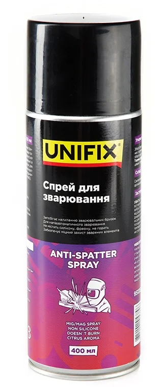 Спрей проти бризок зварювання Unifix 400мл (951352)