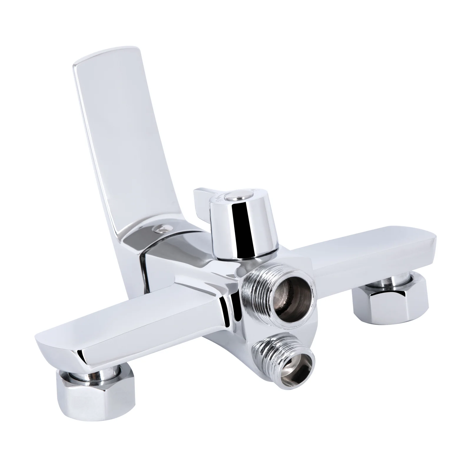 Смеситель для ванны Qtap Tern 260 Хром - фото 4