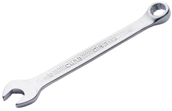 Ключ ріжково-накидний 8 мм Сила (холодний штамп DIN3113) (201908)