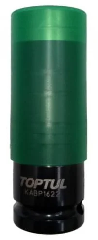 Головка ударна Toptul 1/2" 22мм 6-ти гранна KABP1622