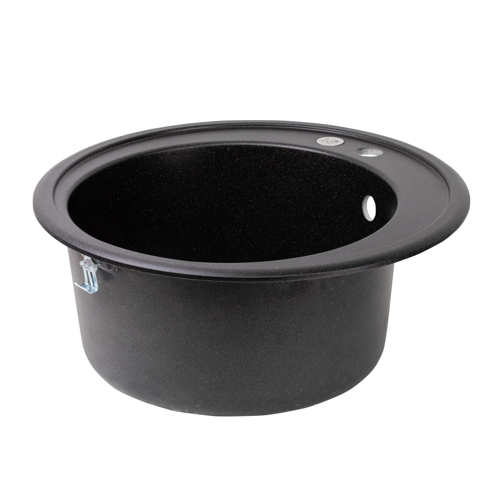 Кухонная мойка Lidz (BLM-14) 510/200 Черный металлик - фото 4