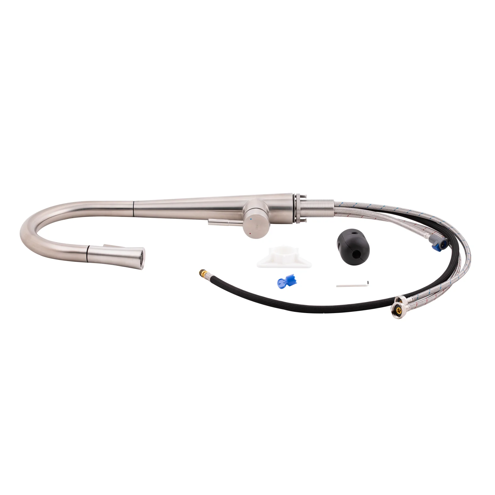 Смеситель для кухни Qtap Evicka 9135103UN Никель - фото 8