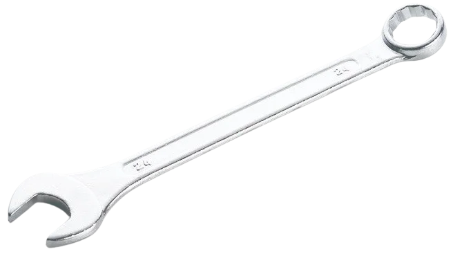 Ключ ріжково-накидний Стандарт 24 мм Сила (201024)