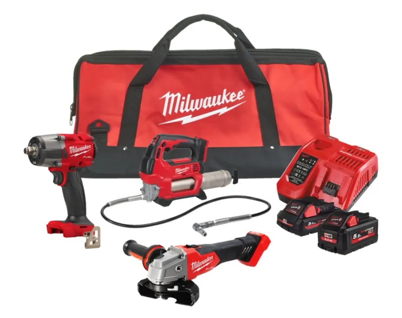 Набор Milwaukee M18 FPP3SED-532B: 3 инструмента