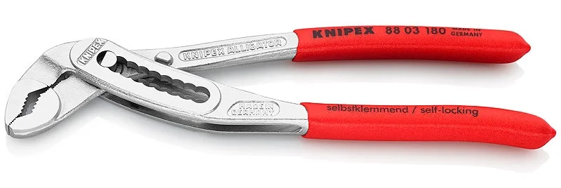 Кліщі сантехнічні Alligator 1 1/2" (0-42мм) L=180мм Knipex (88 03 180)