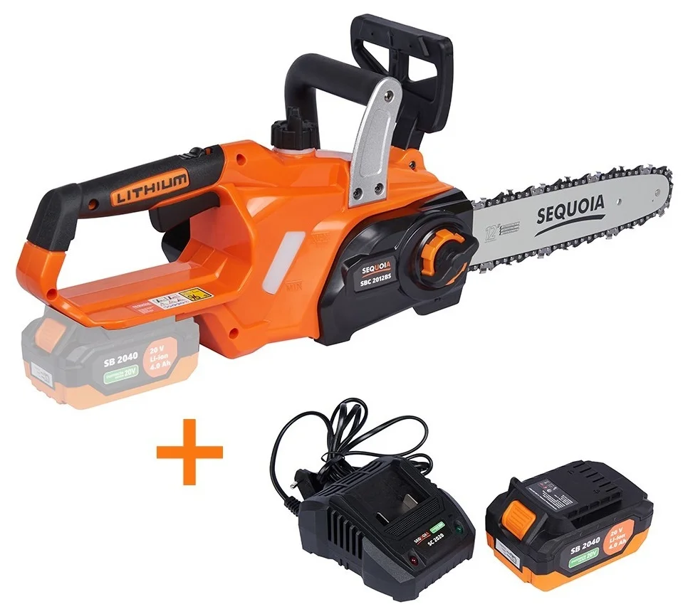 Пила ланцюгова акумуляторна 30 см 20 В Sequoia (SBC2012BS-EV)