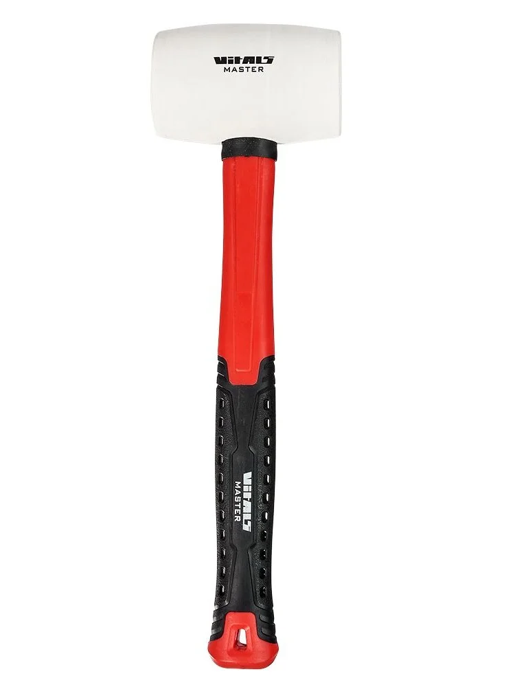 Киянка гумова Vitals Master 450 г біла фіберглас