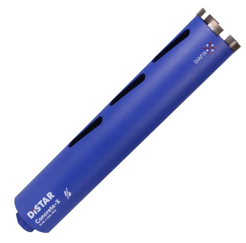 Свердло алмазне 62мм DDS-W 62x320xМ16 Concrete X Distar 17984540077
